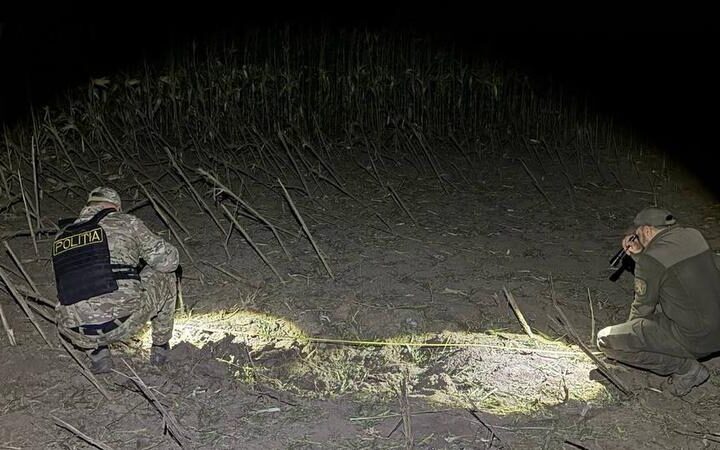 В районе села Талмаза упал летательный аппарат, возможно, дрон-ракета
