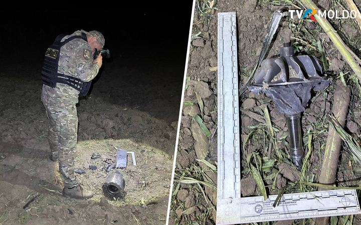 В результате взрыва дроновой бомбы в районе села Талмаза образовался двухметровый кратер