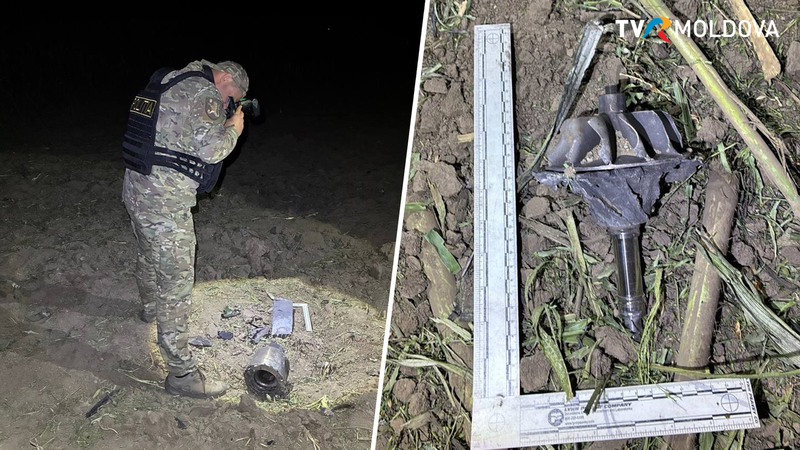В результате взрыва дроновой бомбы в районе села Талмаза образовался двухметровый кратер