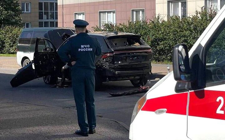 В России в результате взрыва автомобиля погиб военный офицер