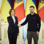Владимир Зеленский вручил Майе Санду орден княгини Ольги
