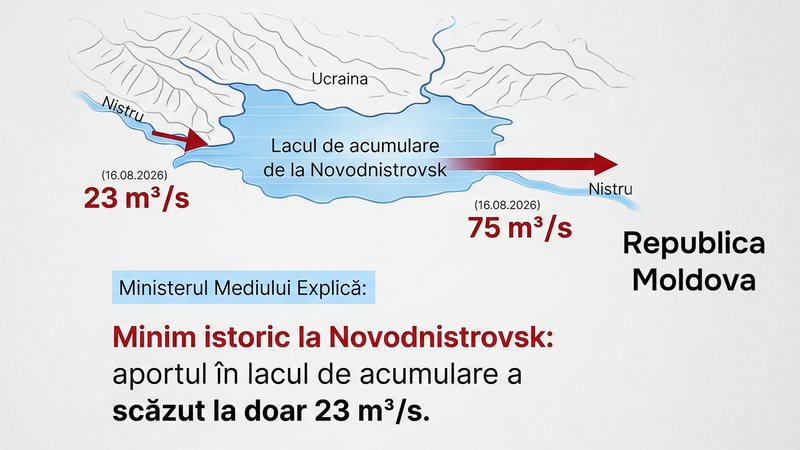 Водозабор из Нистровского гидроэнергетического комплекса сокращается, власти призывают к рациональному потреблению воды