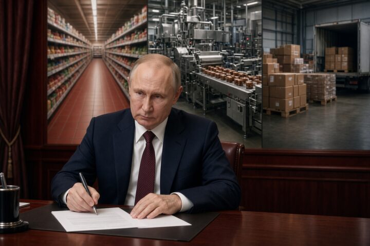 Путин передал под контроль фиктивной структуры российские активы Auchan, Nestle и Leroy Merlin