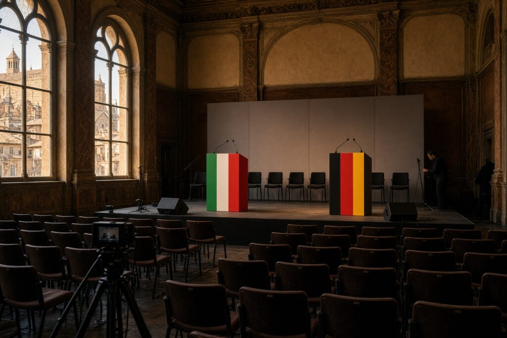 Кремль сближает Futuro Nazionale и AfD на ультраправом форуме в Италии