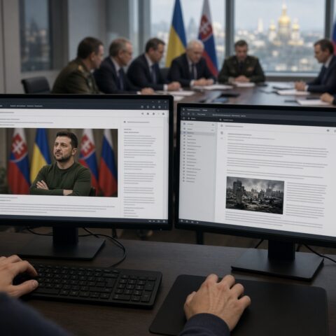 Словацкие пророссийские СМИ по заказу Кремля обвиняют Зеленского в продолжении войны