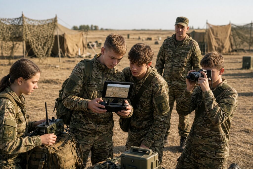 «Зарница 2.0»: Россия превратила военно-патриотическую игру в систему подготовки молодежи к войне