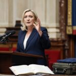 Марин Ле Пен предложила сократить финансовую помощь Украине, связав ее с дефицитом бюджета Франции