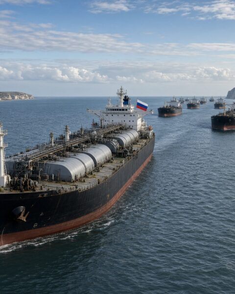 Россия провела через Ла-Манш 11 танкеров с нефтью на $1 млрд, обходя санкции