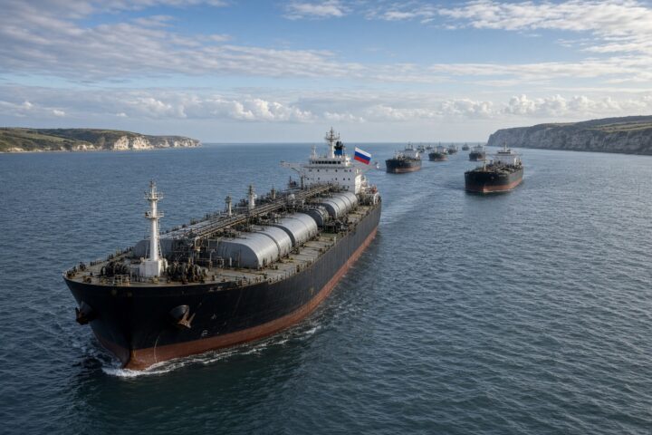 Россия провела через Ла-Манш 11 танкеров с нефтью на $1 млрд, обходя санкции
