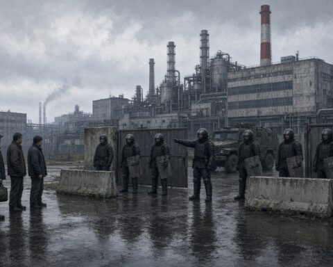 В Беларуси силовики отрабатывают подавление протестов на предприятиях