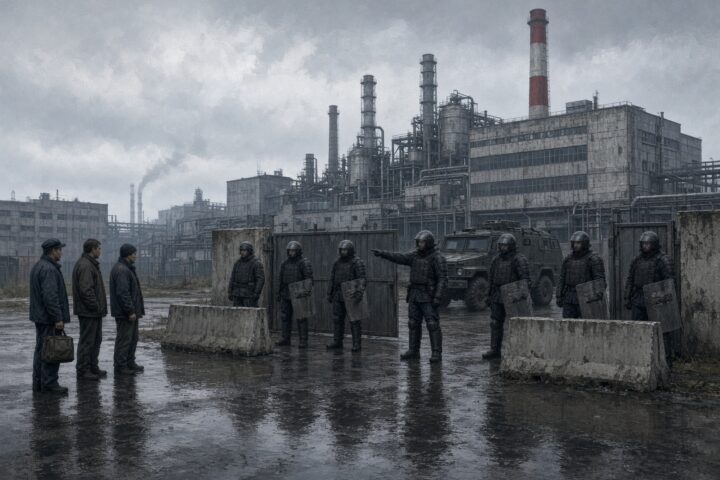 В Беларуси силовики отрабатывают подавление протестов на предприятиях