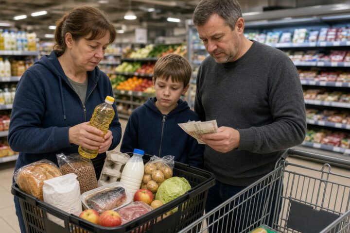 В России минимальная продуктовая корзина подорожала на 8,5% с начала 2026 года