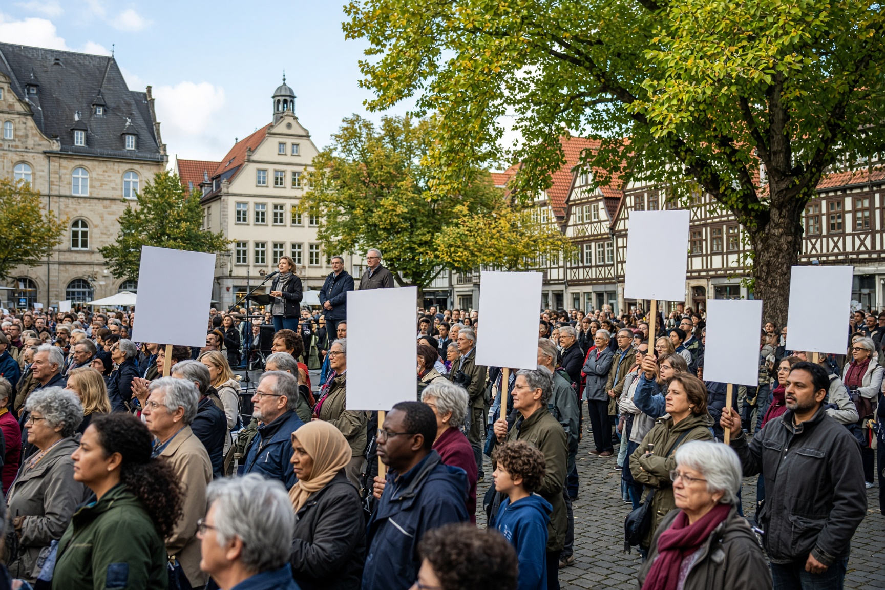 В Дюссельдорфе и Эрфтштадте протестовали против AfD и потребовали запрета партии