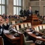 Депутат PiS имитировала лай в Сейме во время выступления министра обороны Польши