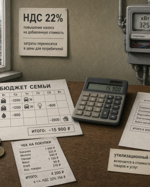 Россия готовит новые налоги и сборы: рост цен затронет товары, ЖКХ и услуги