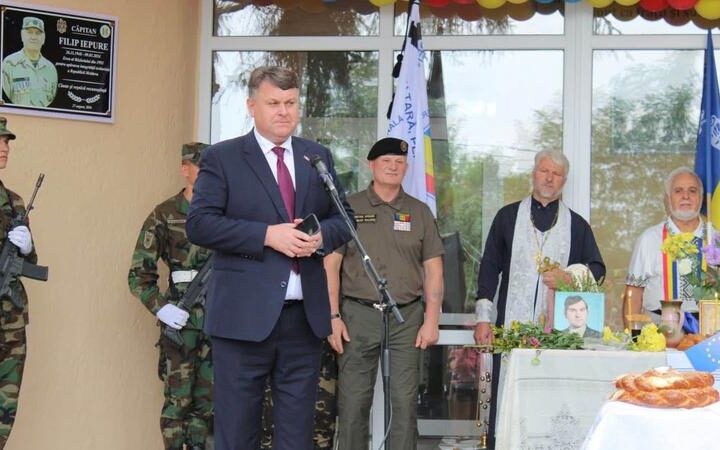 Гимназия в Косаутах получила имя ветерана Нагорного конфликта