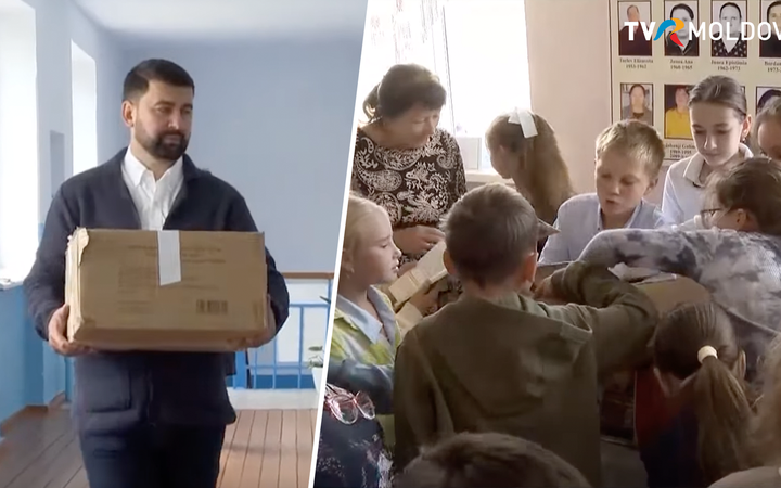 Книги, donated учениками из Ясс, поступили детям из Башкалиi