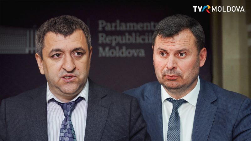 Конфликт между депутатами Костюком и Карпом в парковке парламента