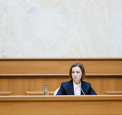 Маия Санду объявила о введении чрезвычайного положения в энергетической и гидрологической сферах