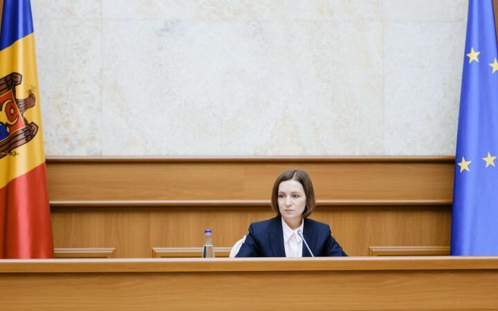 Маия Санду объявила о введении чрезвычайного положения в энергетической и гидрологической сферах