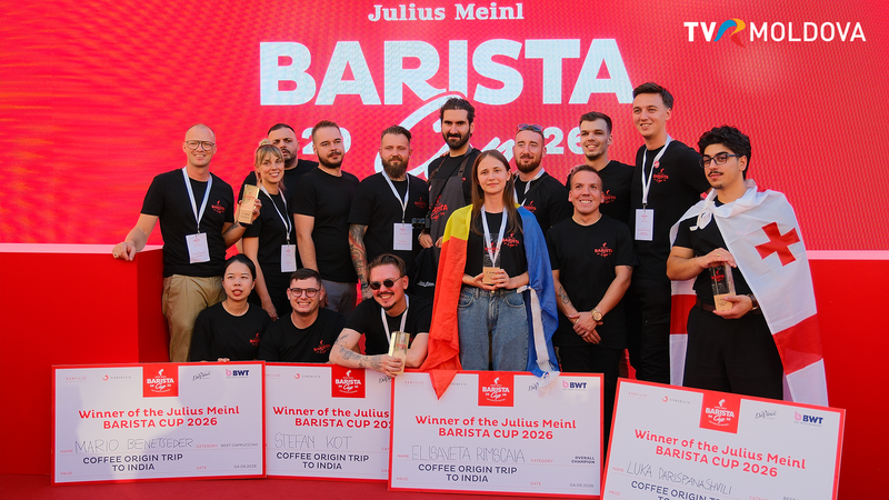 Молдова завоевала титул на Barista Cup 2026