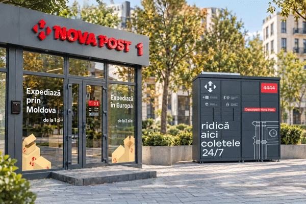 Nova Post расширяет сеть сервисных точек в Молдове, приглашая предпринимателей к сотрудничеству