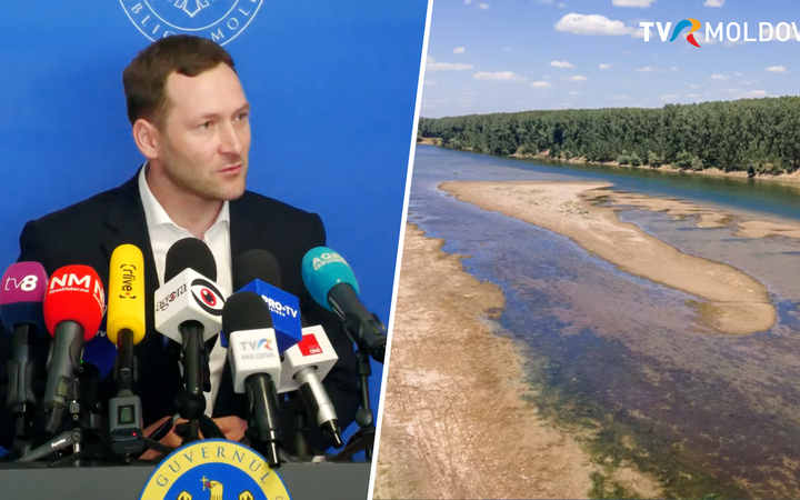 Резерв воды в озере Новоднестровск исчерпан, региональная ситуация критическая