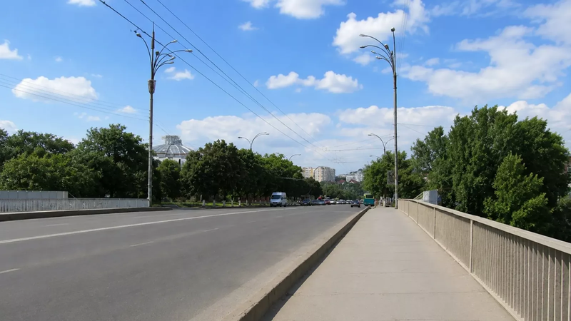 В Кишинёве начнутся ремонтные работы на мосту в районе цирка