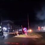 Водитель потерял контроль над автомобилем и撞нулся со столбом на улице Калеа Орхейлу