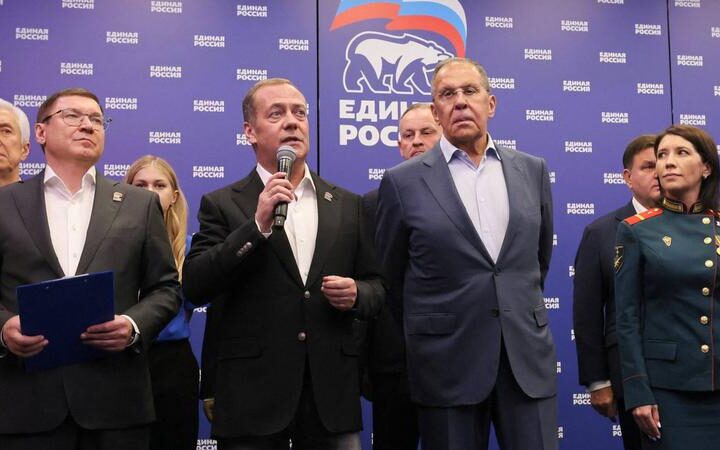 Выборы в России: партия Путина получает большинство мест в Государственной Думе