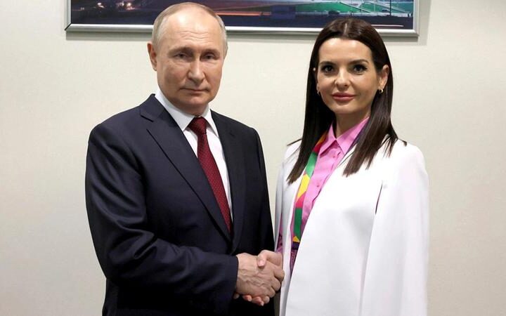 Илан Шор и Евгения Гуцул поздравили Путина с днем рождения
