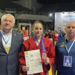 Ирина Флореа завоевала бронзовую медаль на чемпионате мира по самбо среди молодежи