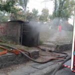 Пожар в здании гражданской защиты в Кишинёве, задействованы восемь пожарных экипажей