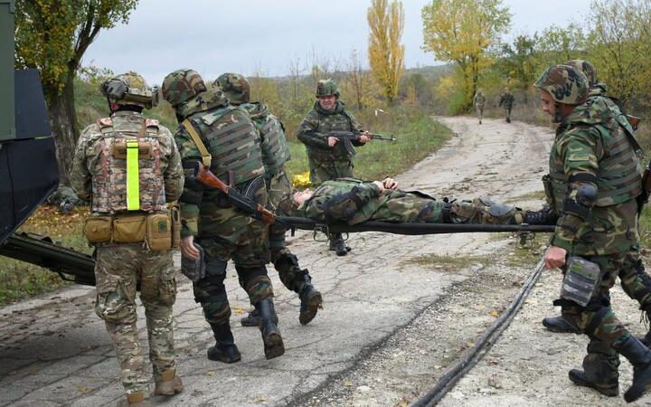 В Дăнчень проходят тренировки для почти ста резервистов