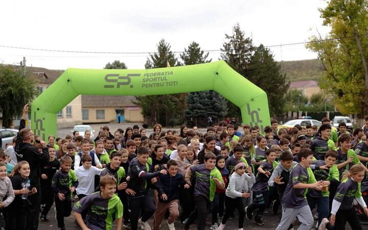 В Кărpineni прошёл Rural Challenge 2026: более 100 детей приняли участие в забеге