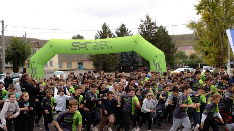 В Кărpineni прошёл Rural Challenge 2026: более 100 детей приняли участие в забеге