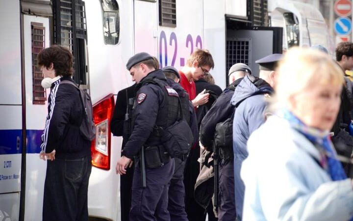 В Москве задержаны участники митинга коммунистов